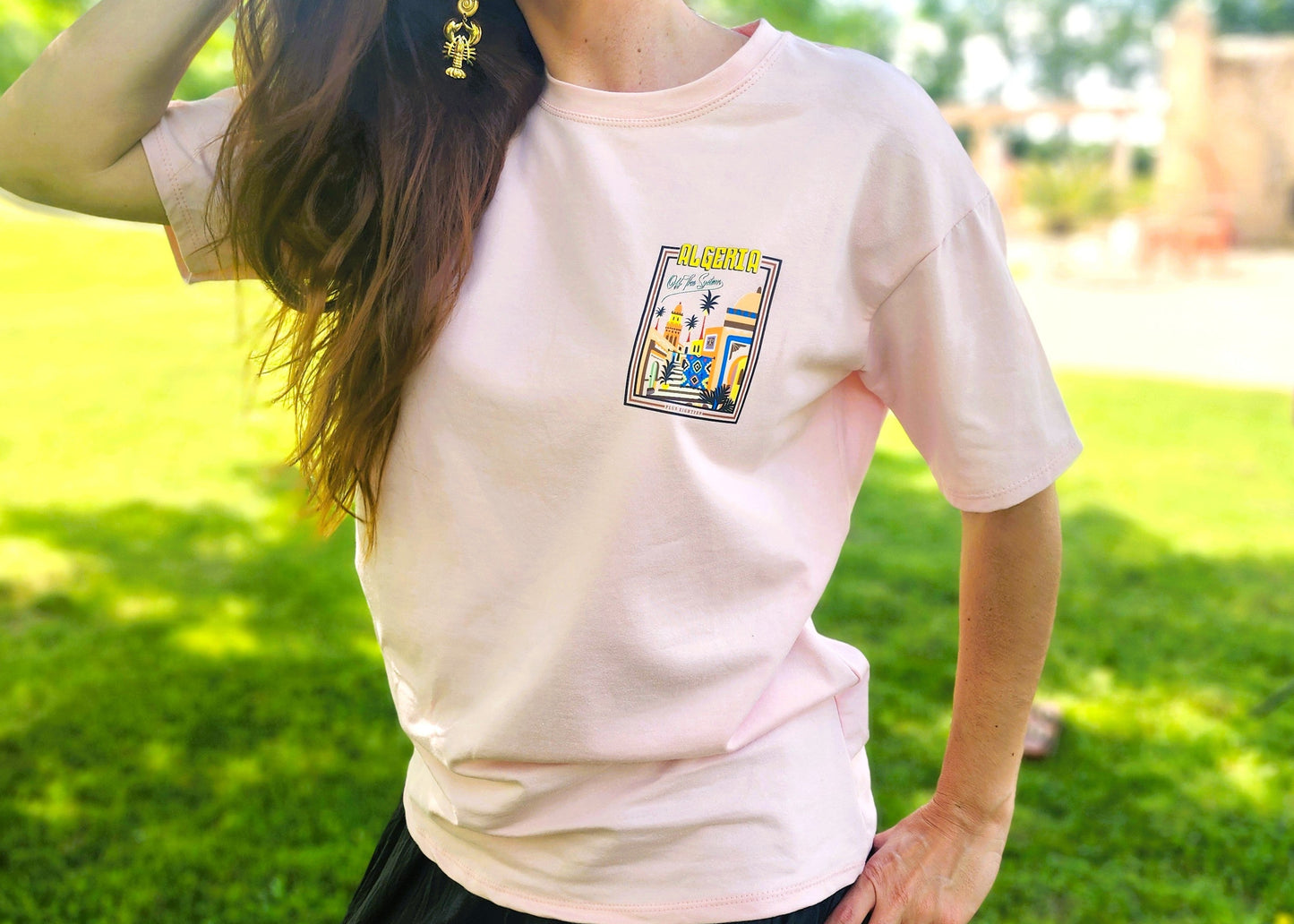 Tee-shirt "OASIS" Rose