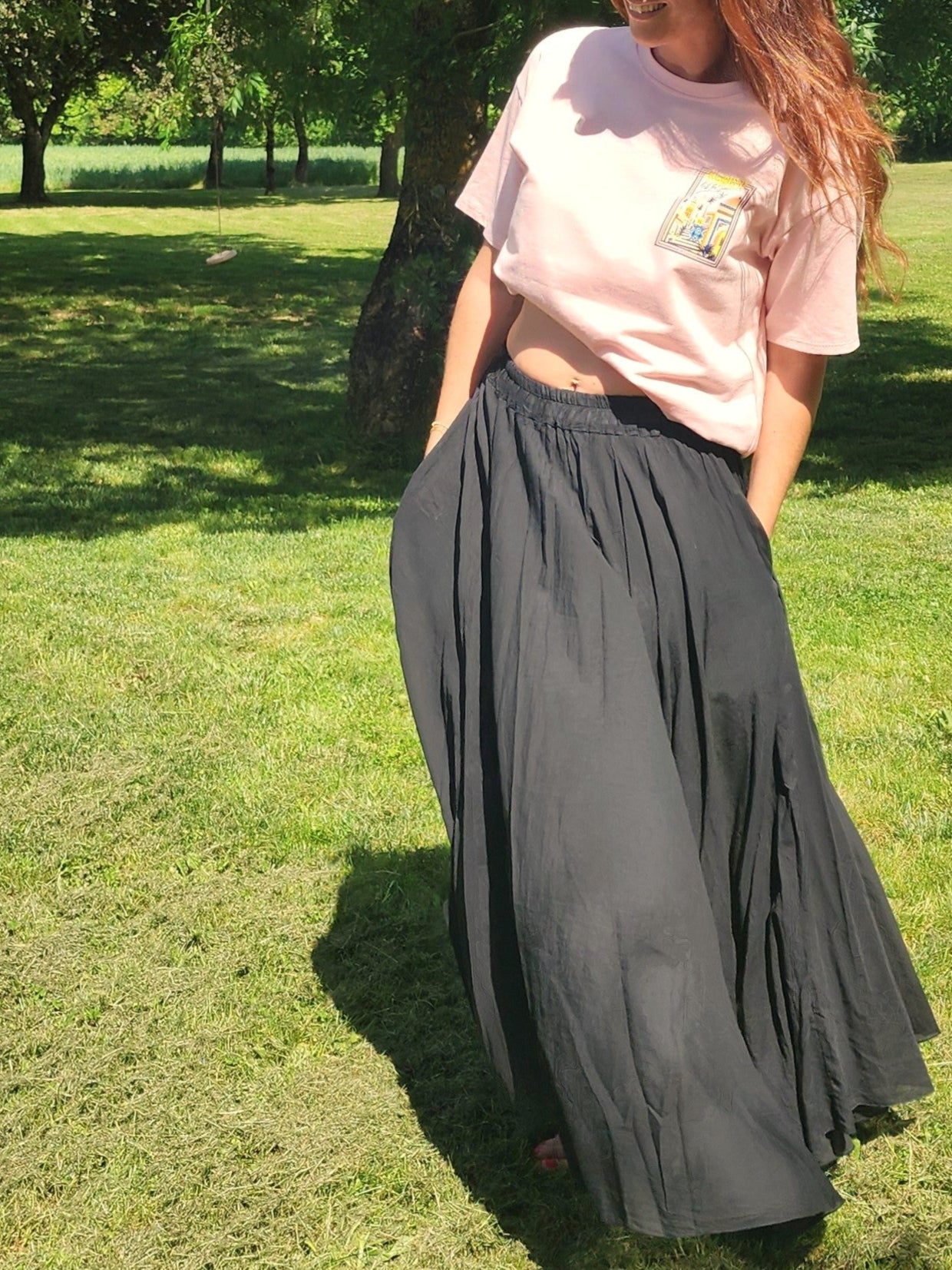 Tee-shirt "OASIS" Rose