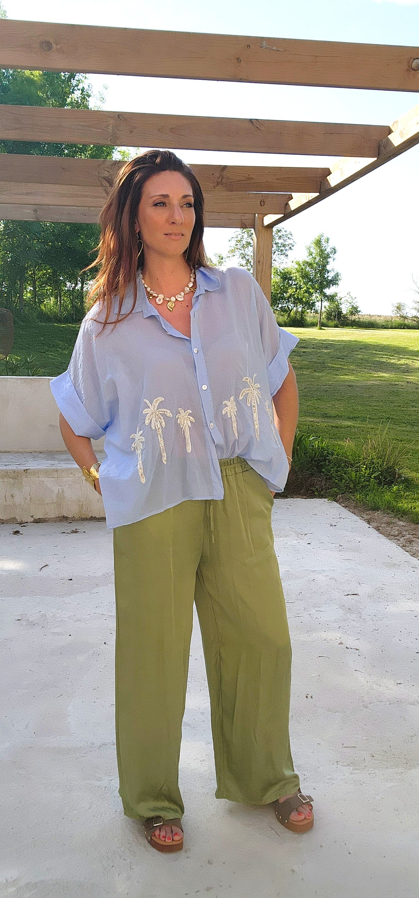 Pantalon "SATINE"