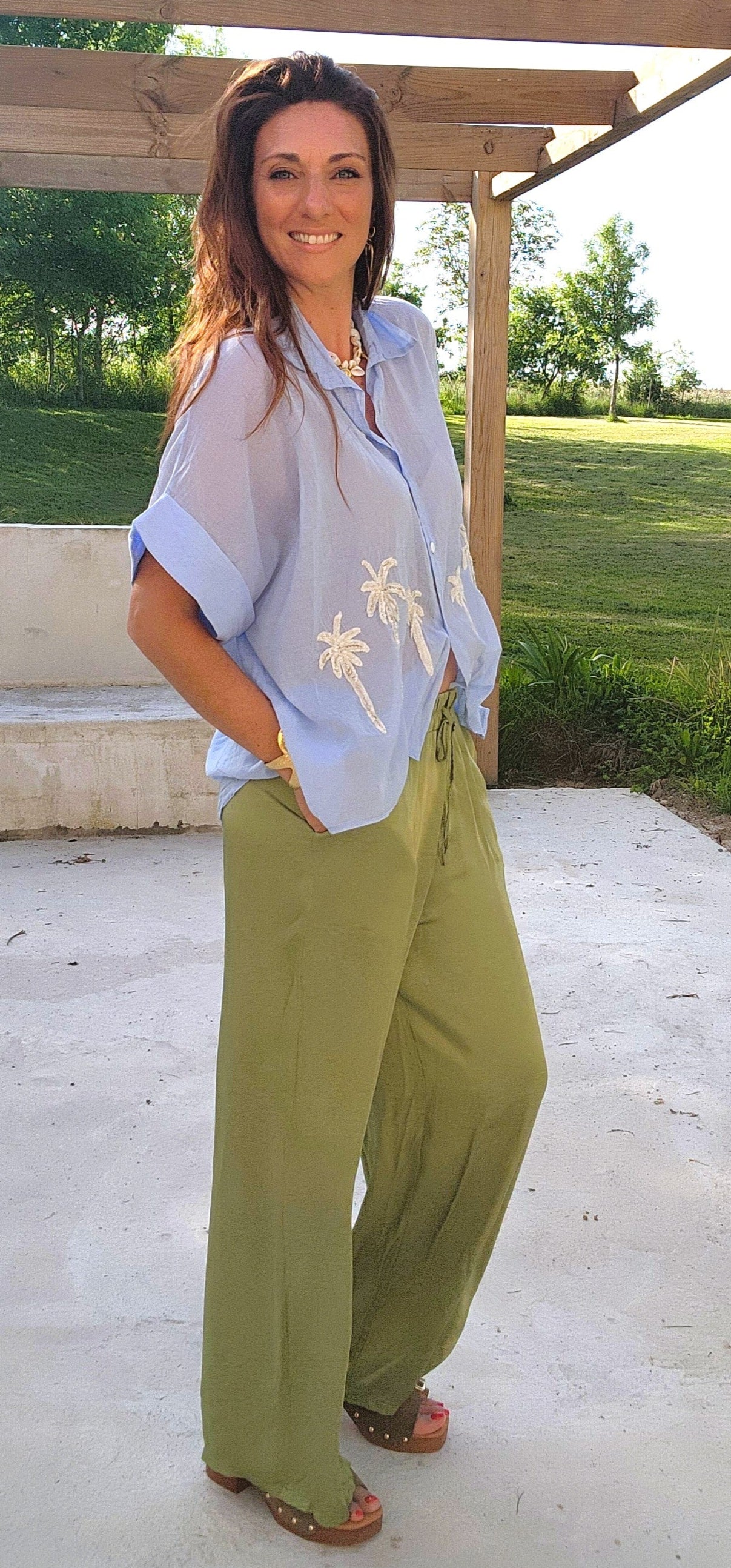 Pantalon "SATINE"