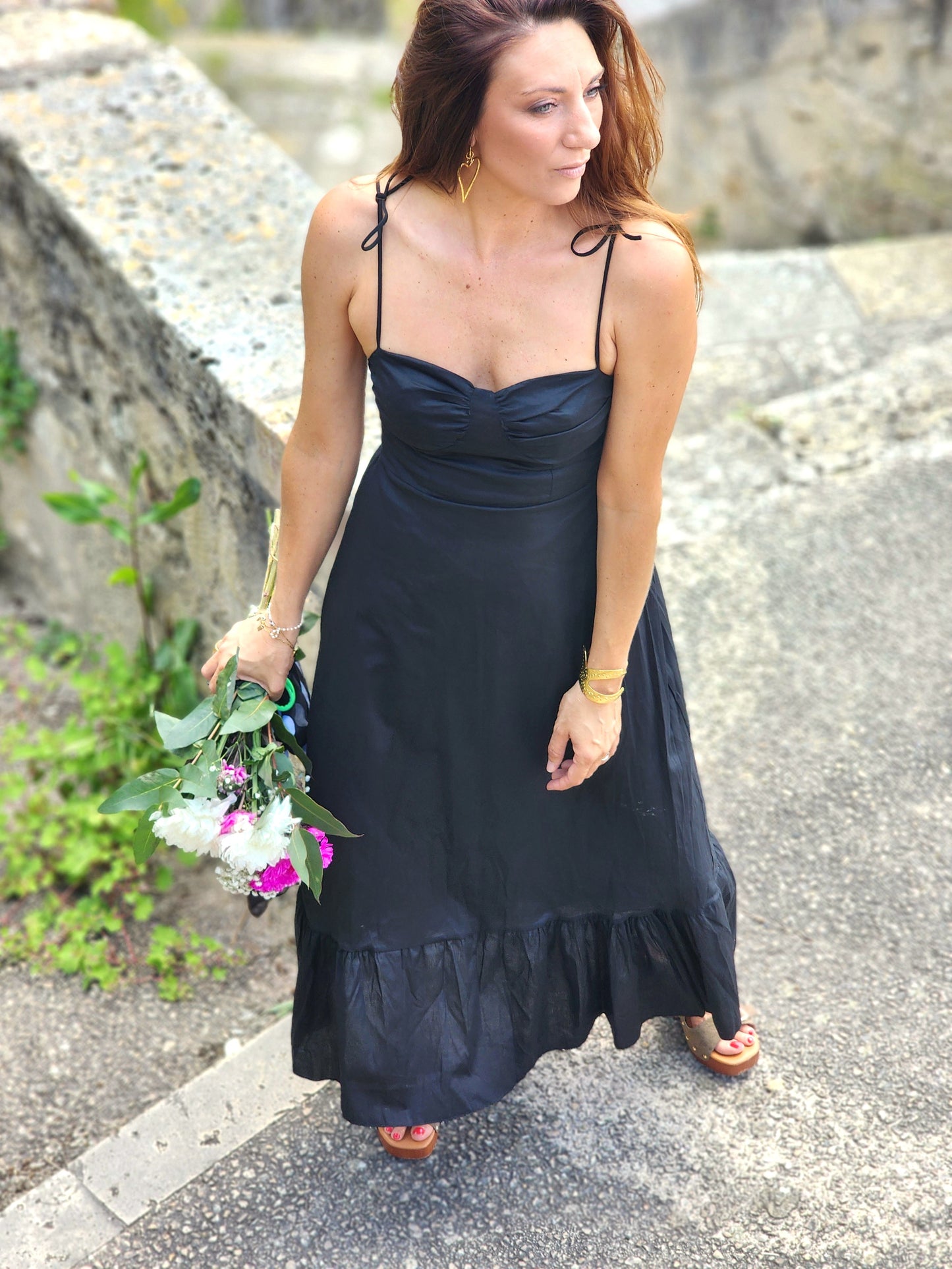 Robe "NICETTE" Noire