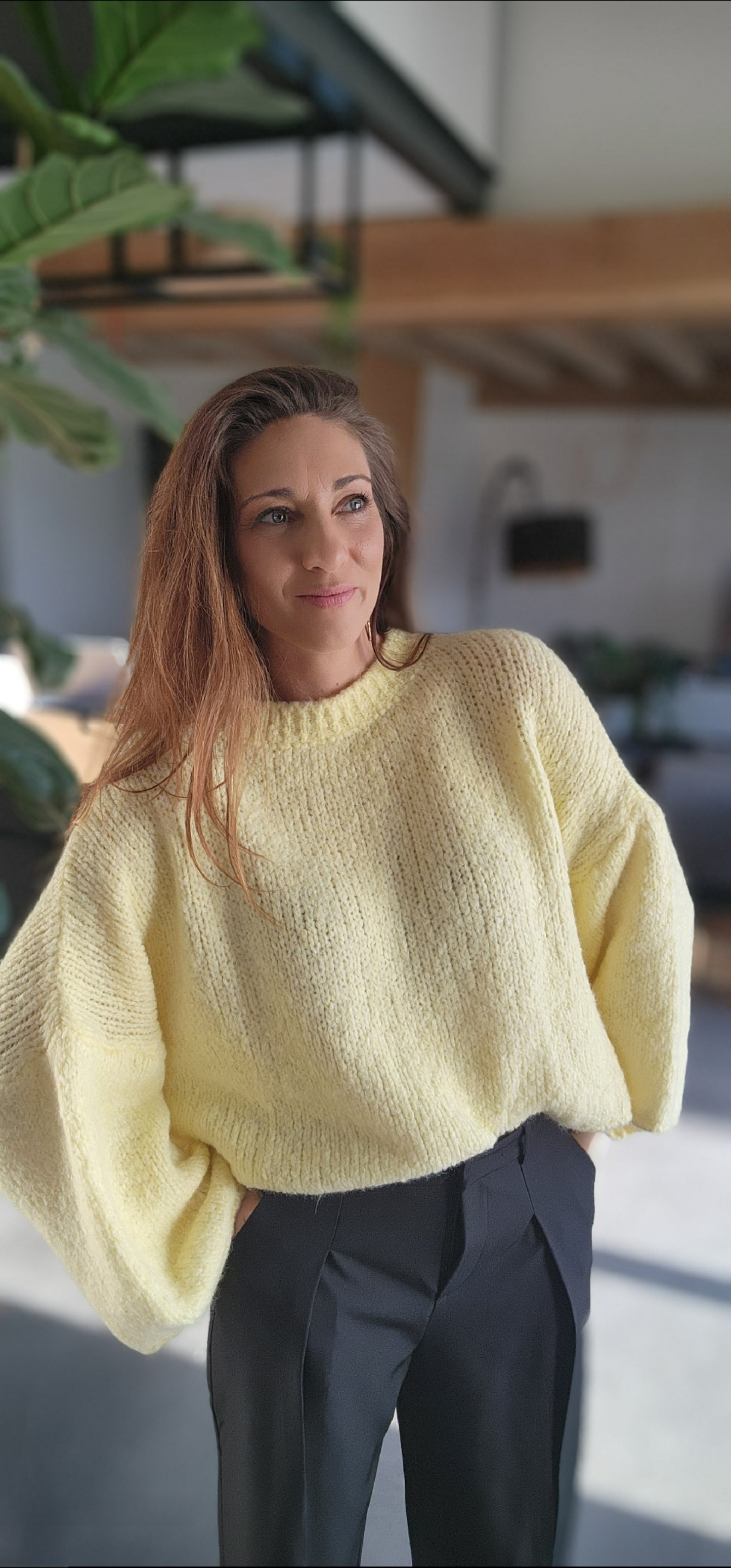 Pull VANI Premium Jaune