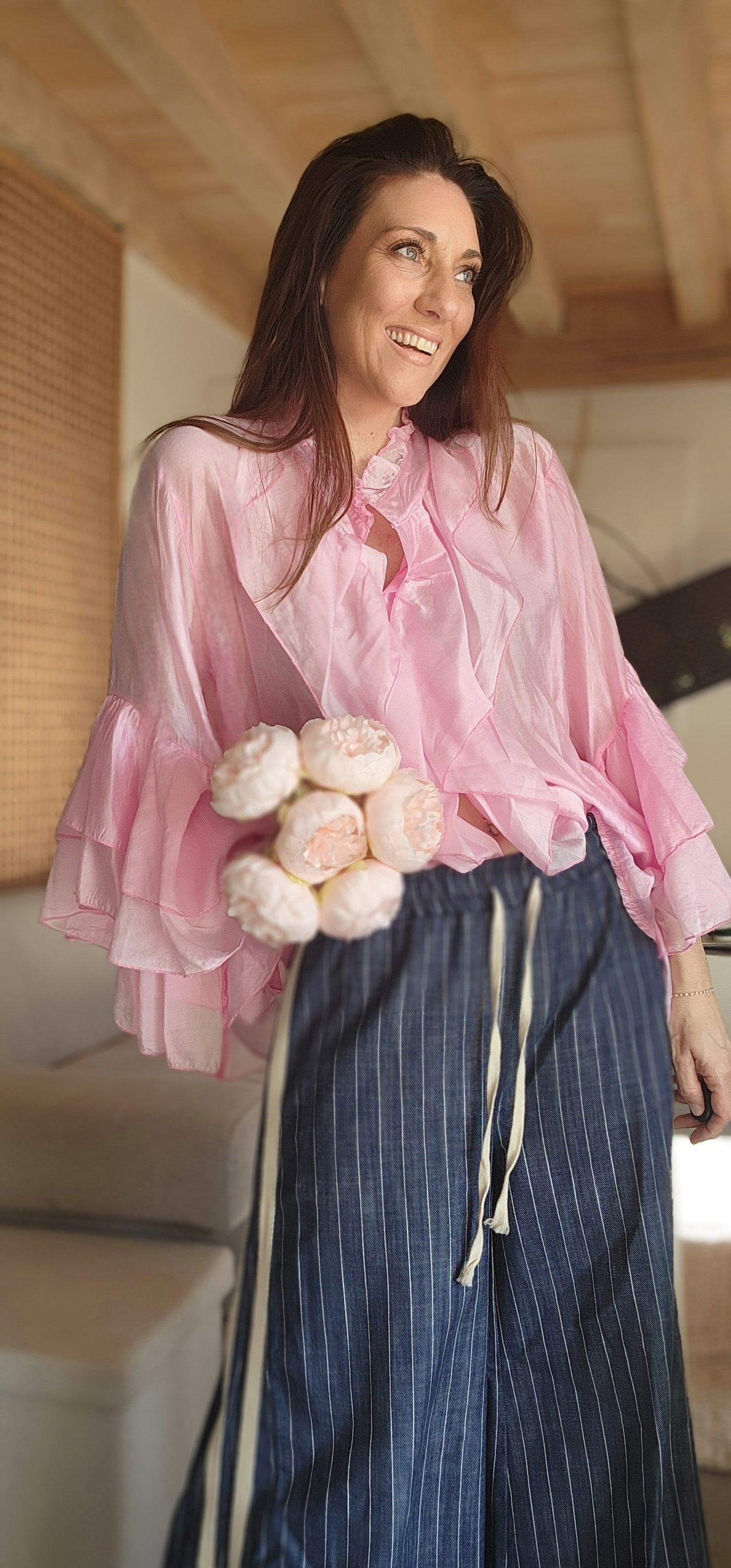 Chemise IBIZA Rose Unie