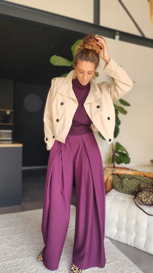 Veste coupe-vent ZARA Beige