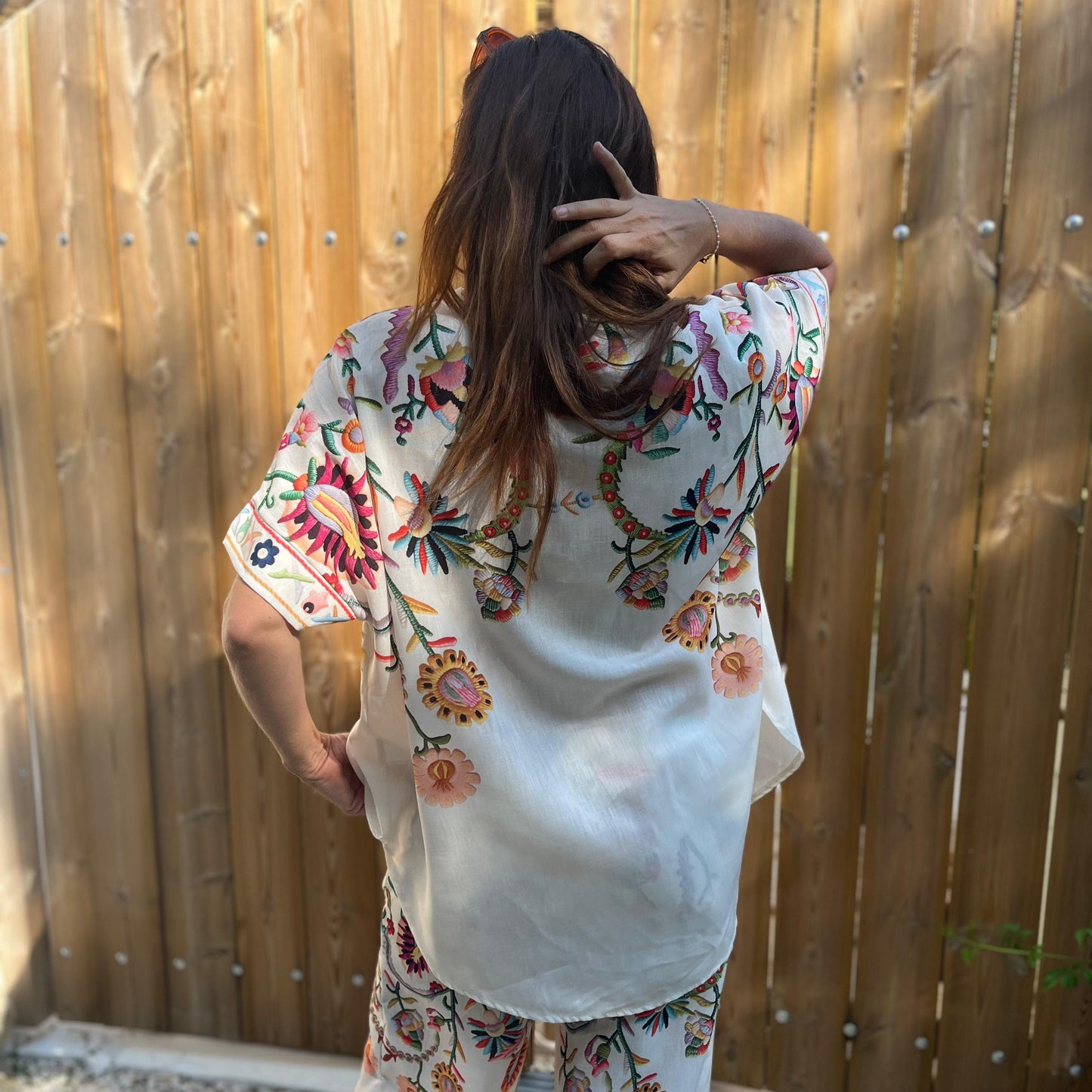 Chemise FLORANA Manche courte