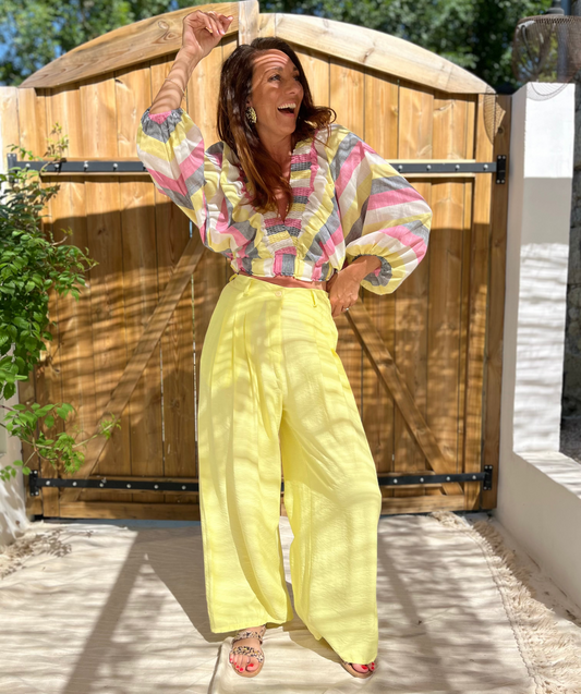Pantalon NINO jaune