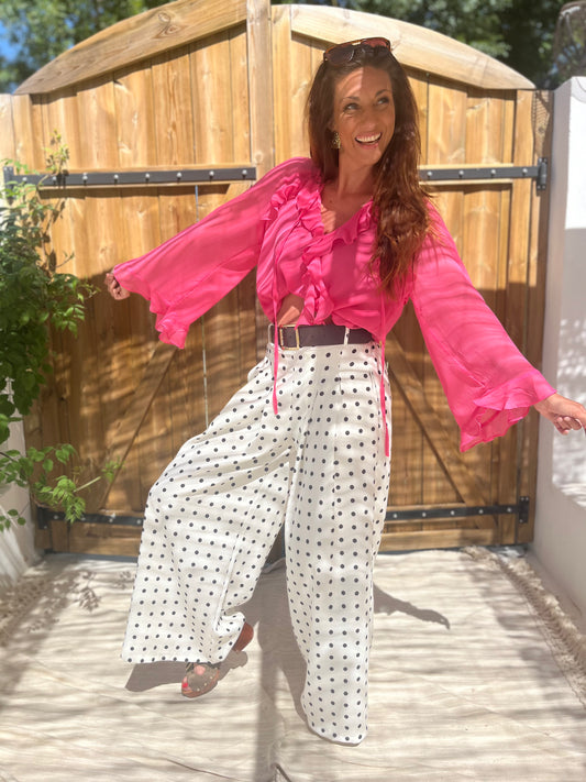 Pantalon ITALIA Blanc