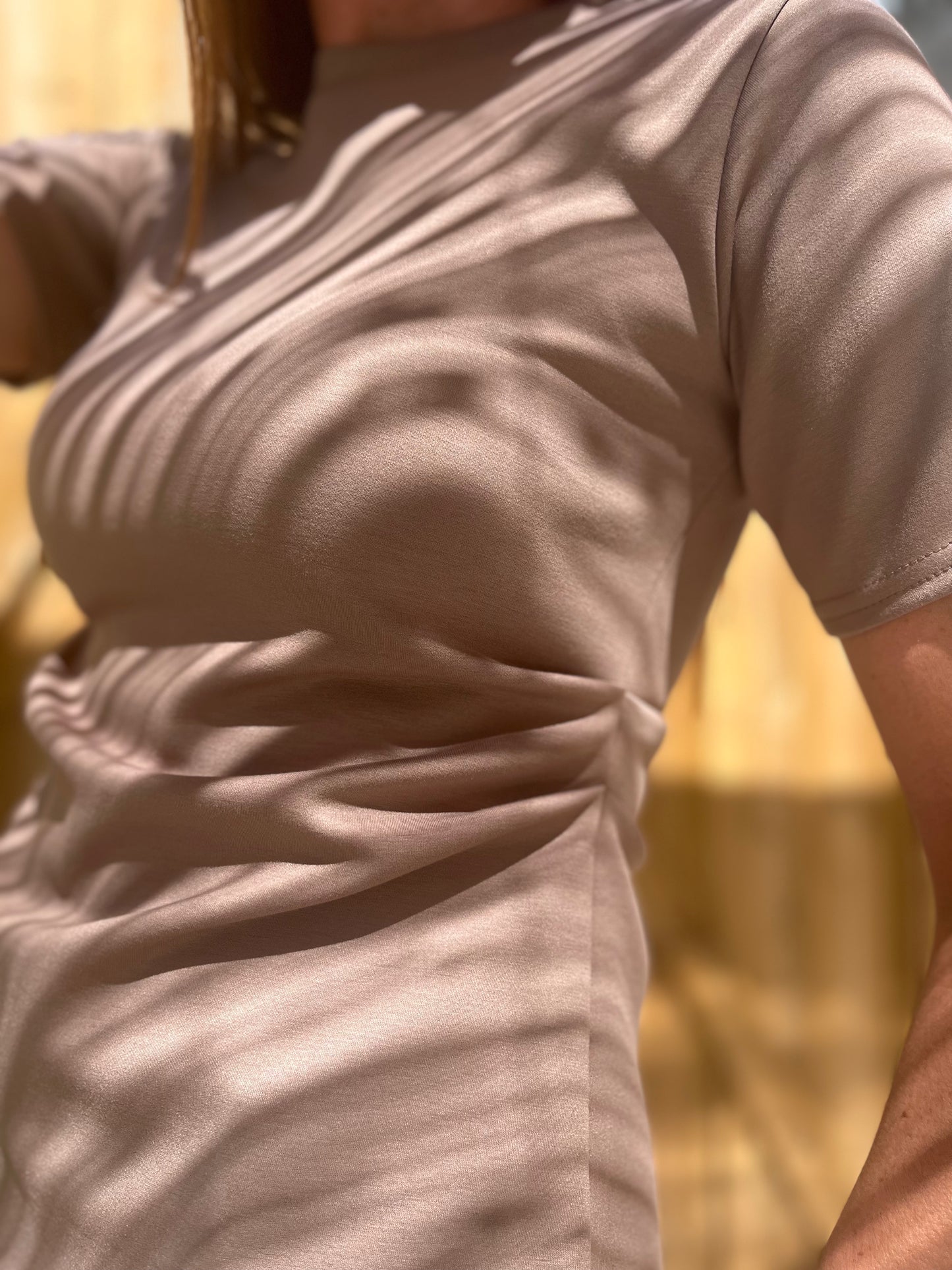 Tee-shirt cintré Taupe