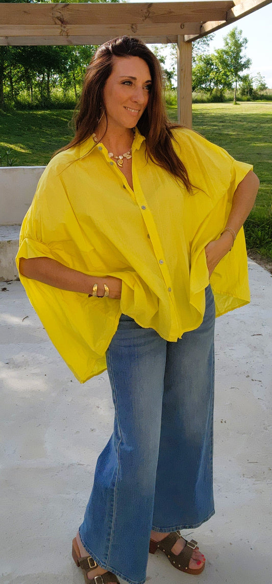 Chemise "LARY" Jaune