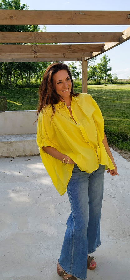Chemise "LARY" Jaune