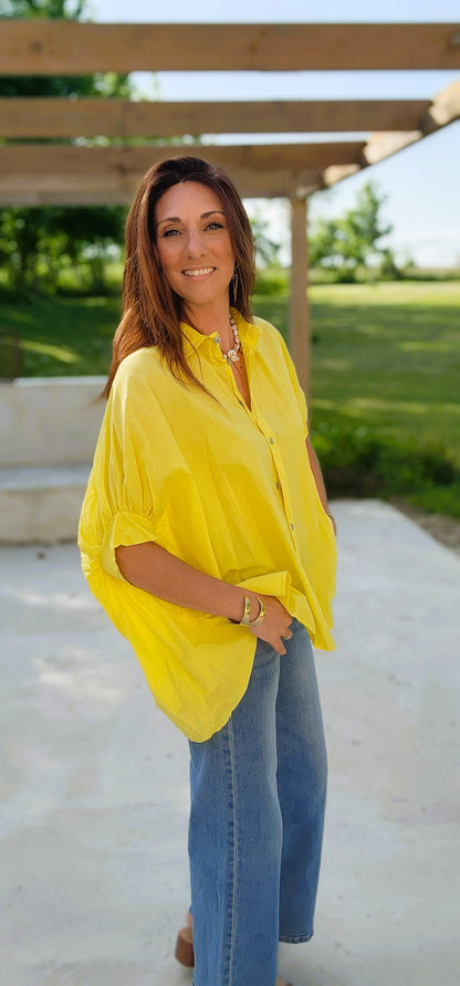 Chemise "LARY" Jaune
