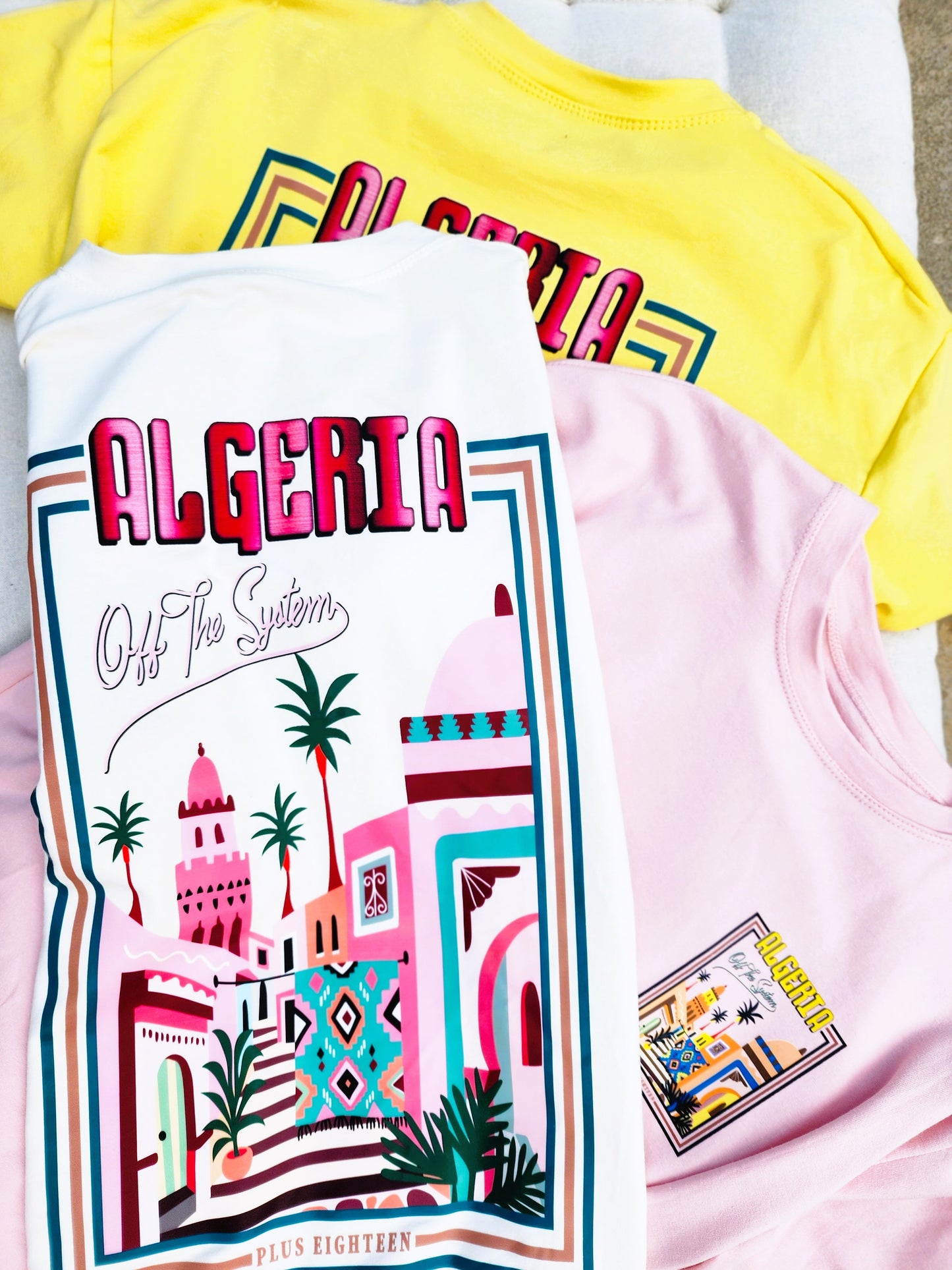 Tee-shirt "OASIS" BLANC