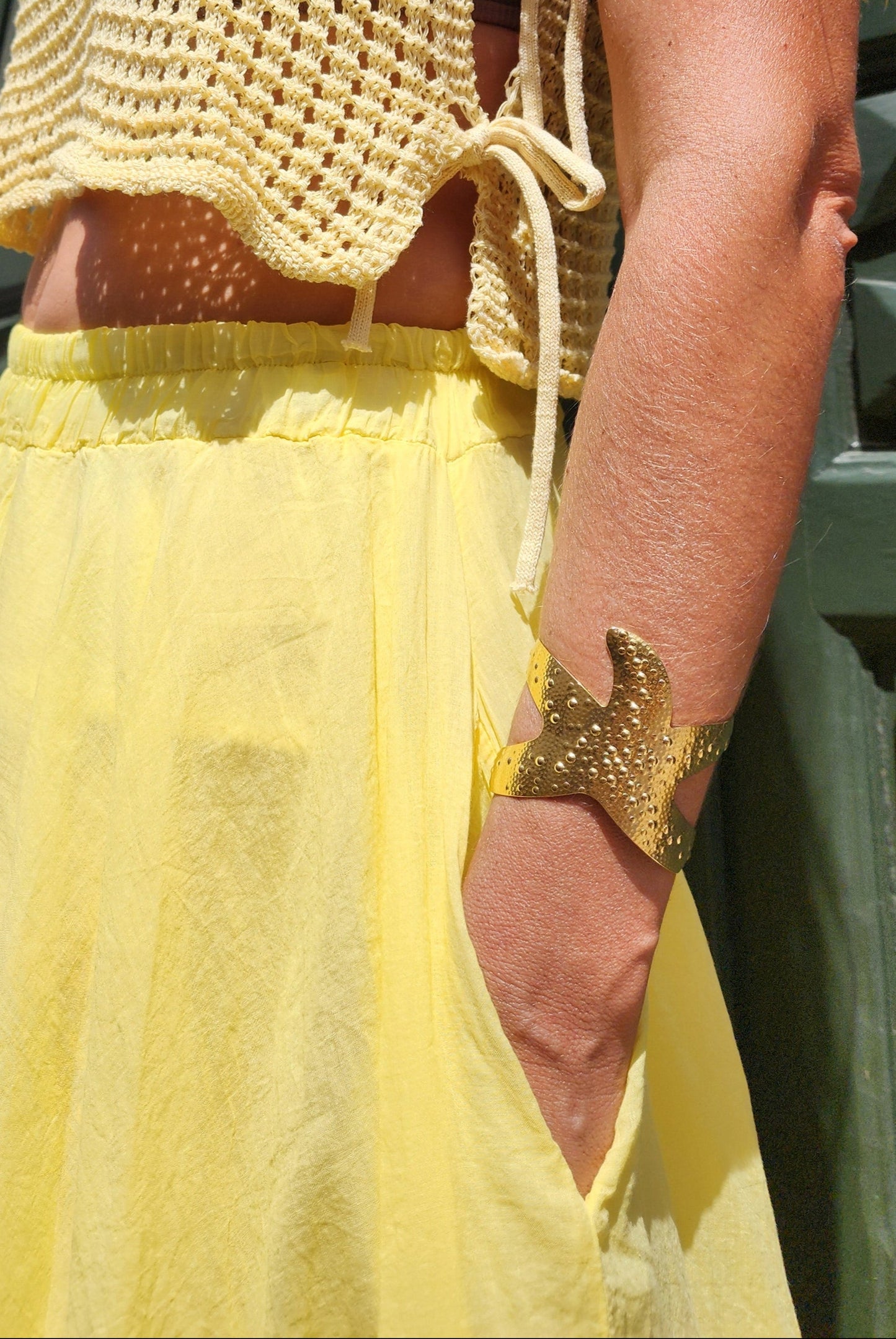 Jupe "FOLIE" Jaune