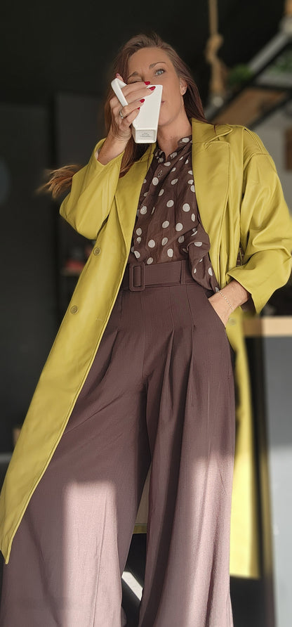 Pantalon OLIVIA Chocolat