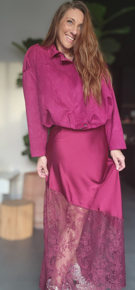 Jupe Longue Dentelle Nice