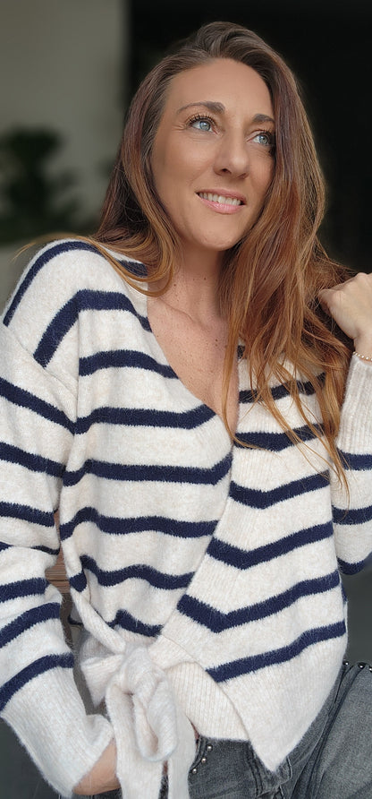 Pull Cœur Croisé Sophie