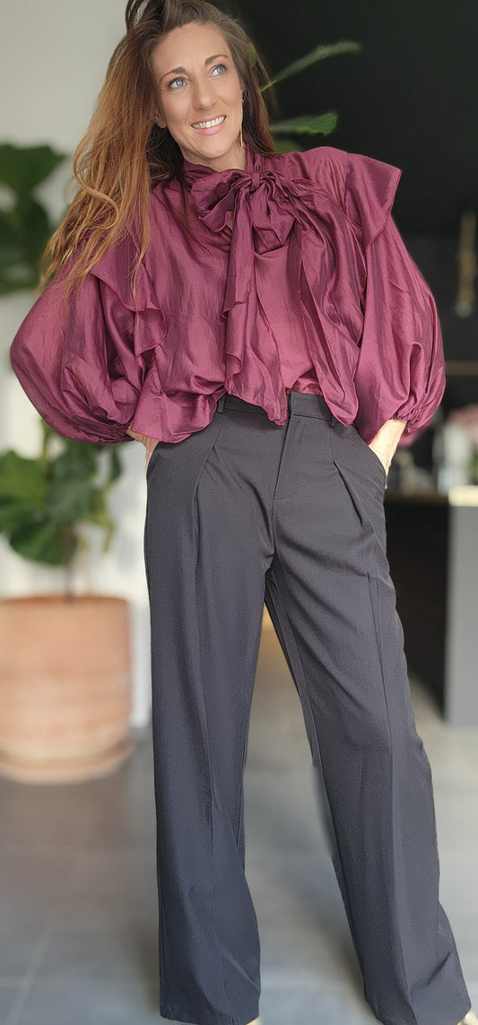 Blouse LOU Burgundy