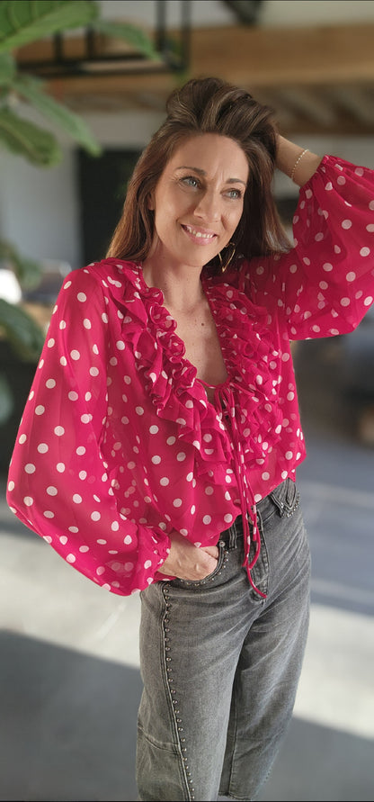 Blouse RINA Pois