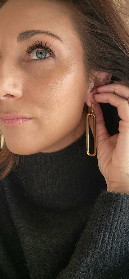 Boucles d'Oreilles Duo