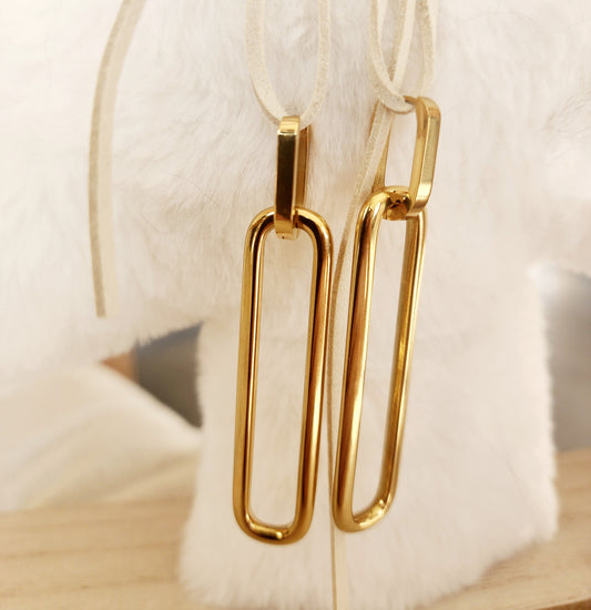 Boucles d'Oreilles Duo