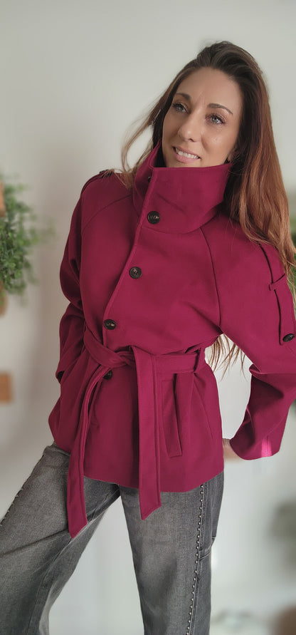 Manteau VERONA Burgundy