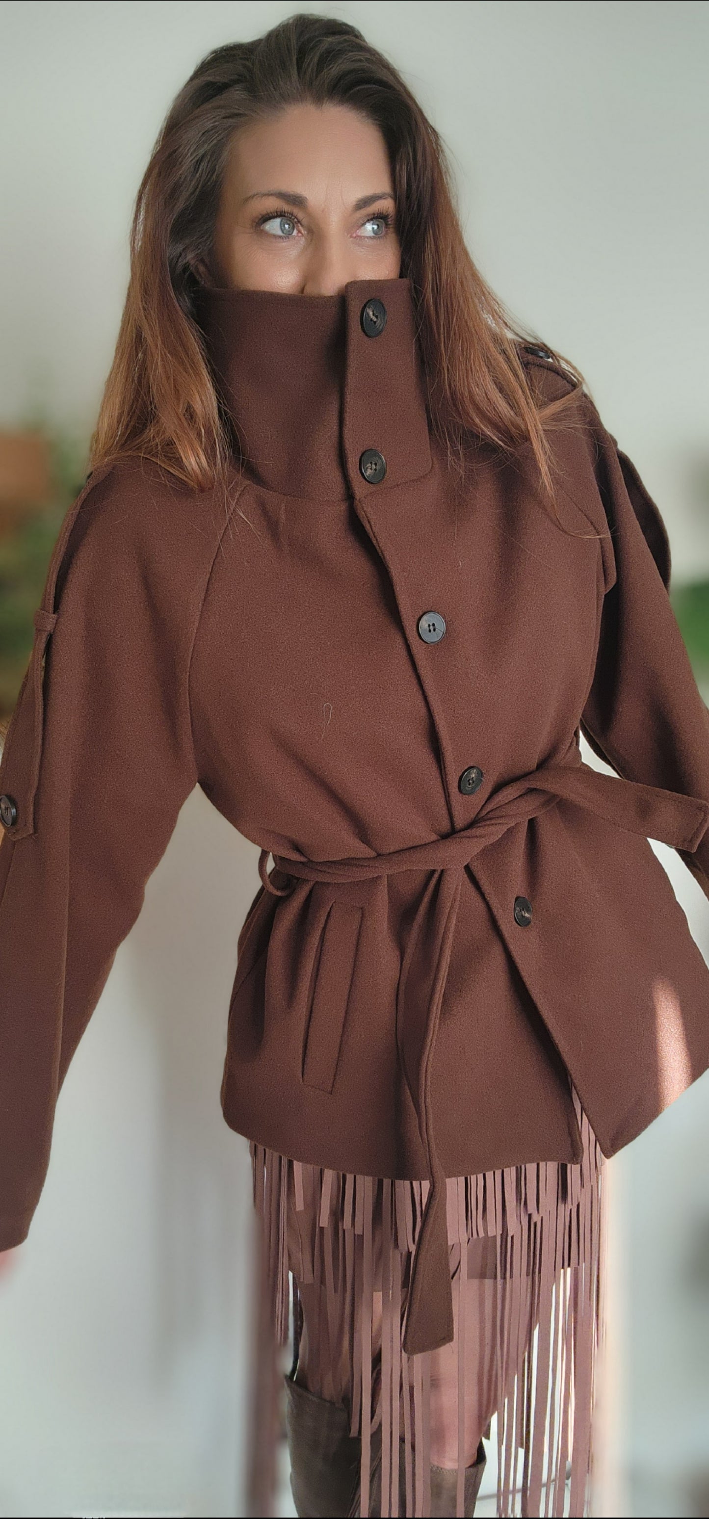 Manteau VERONA Chocolat