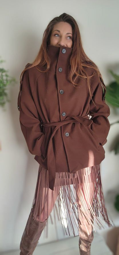 Manteau VERONA Chocolat