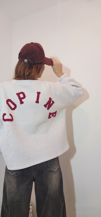 Sweat COPINE Burgundy