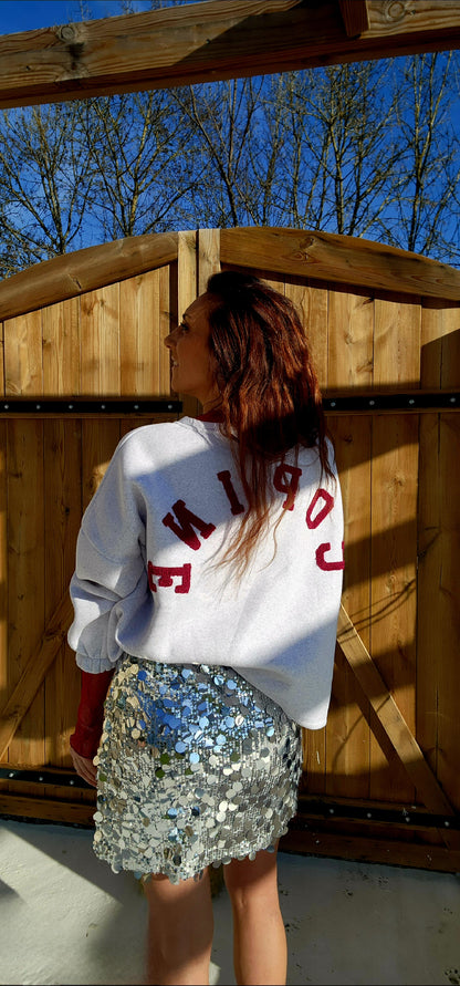 Sweat COPINE Burgundy