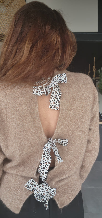 Pull CAMELIA Nœud Léopard