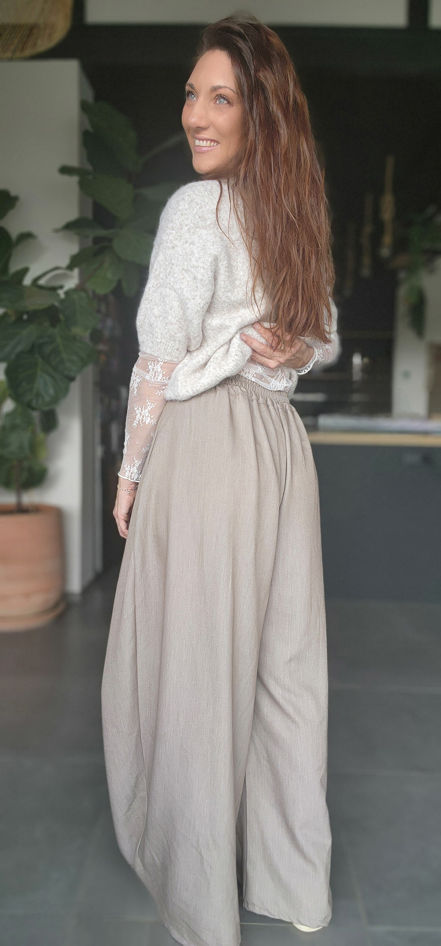 Pantalon CUBA Taupe