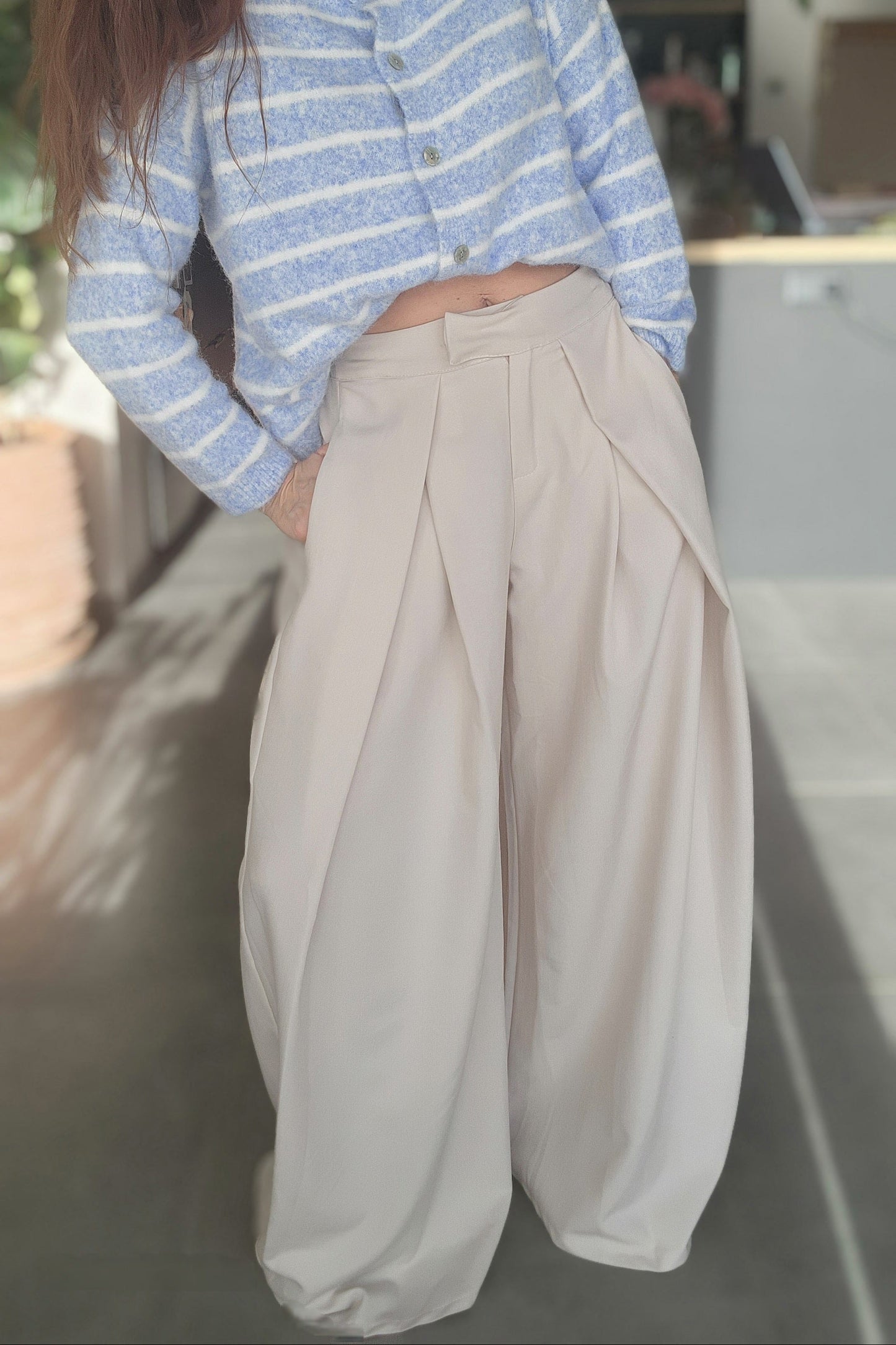 Pantalon CUBA Ivoire