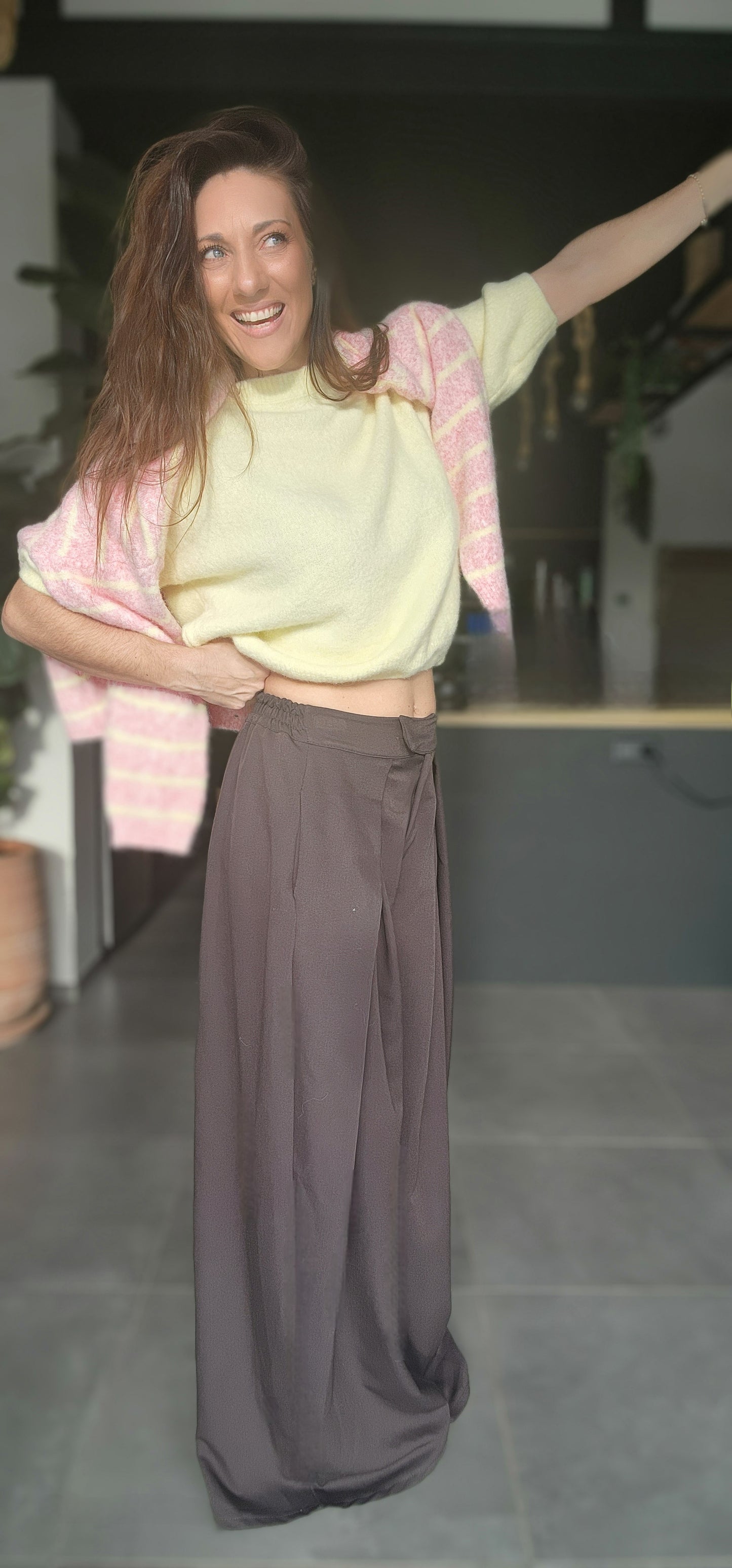 Pantalon CUBA Marron