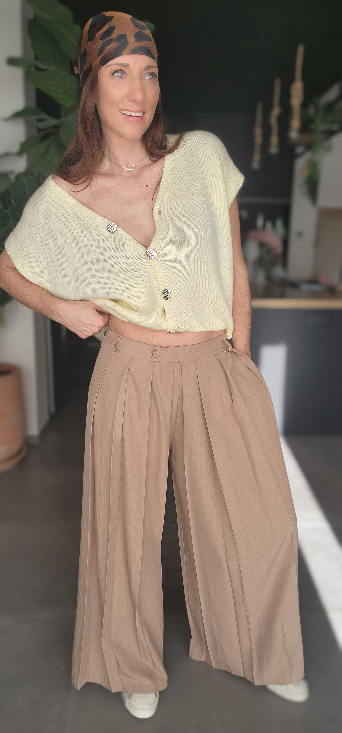 Pantalon CHARLOTTE Beige