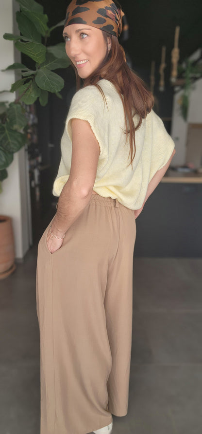 Pantalon CHARLOTTE Beige