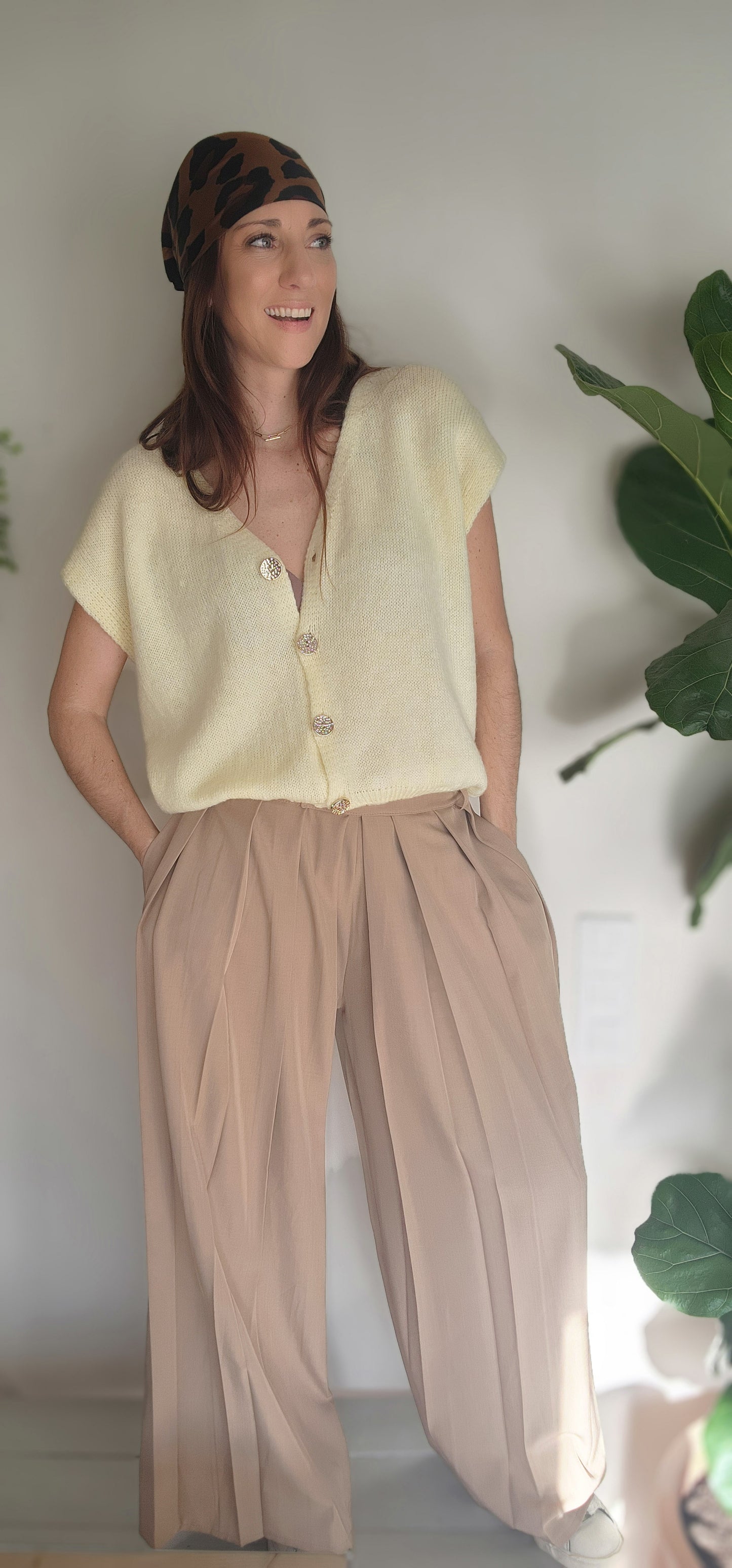 Pantalon CHARLOTTE Beige