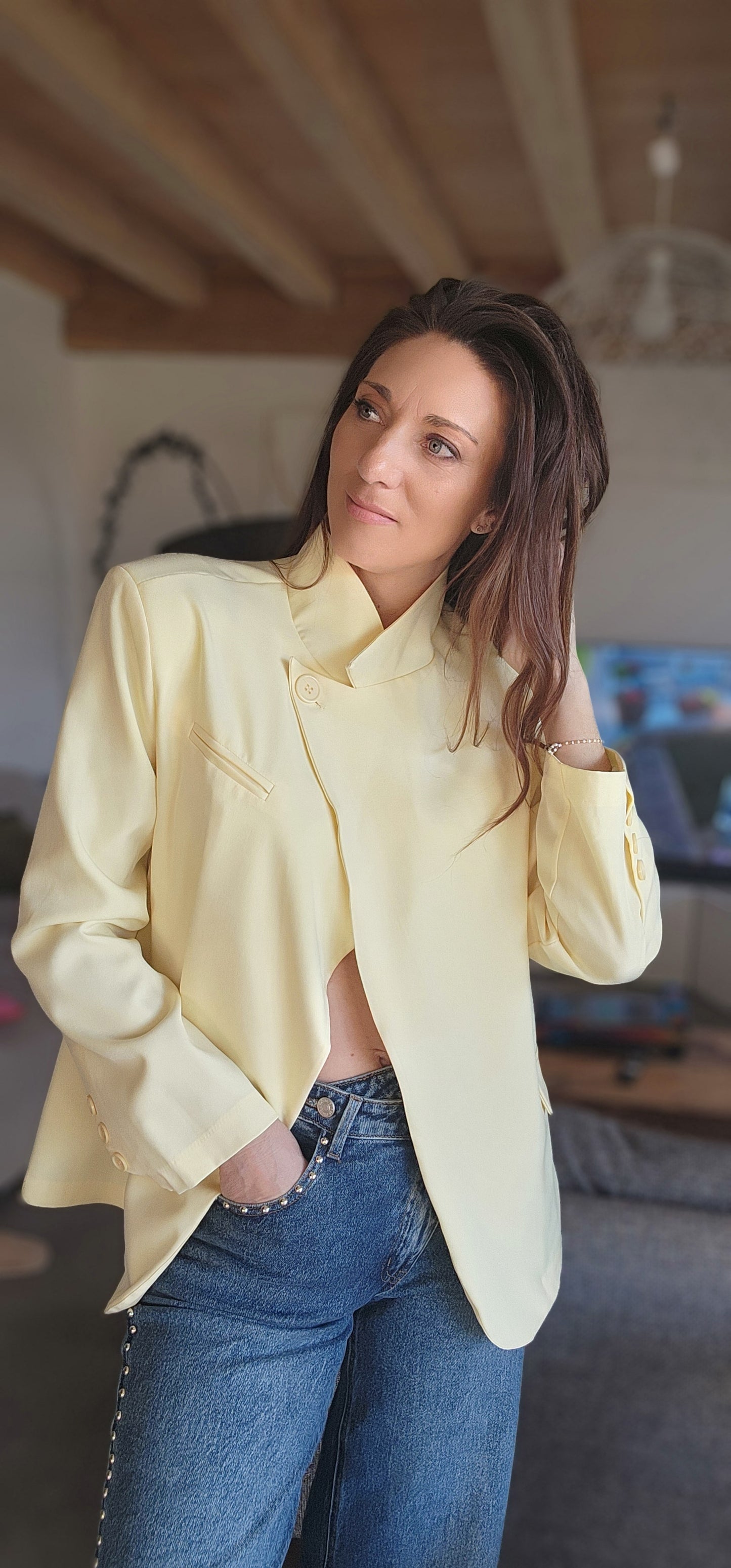Blazer Kate Jaune
