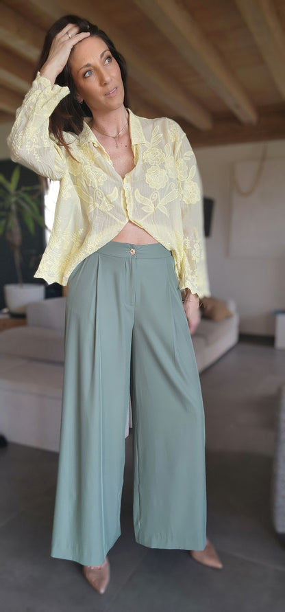 Pantalon KARINA Vert