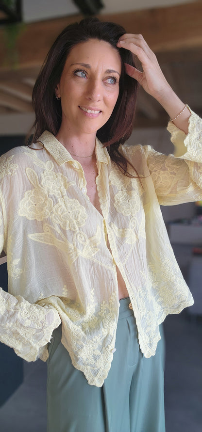 Chemise Brodée BRAVA