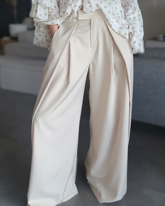 Pantalon CUBA Beige Clair