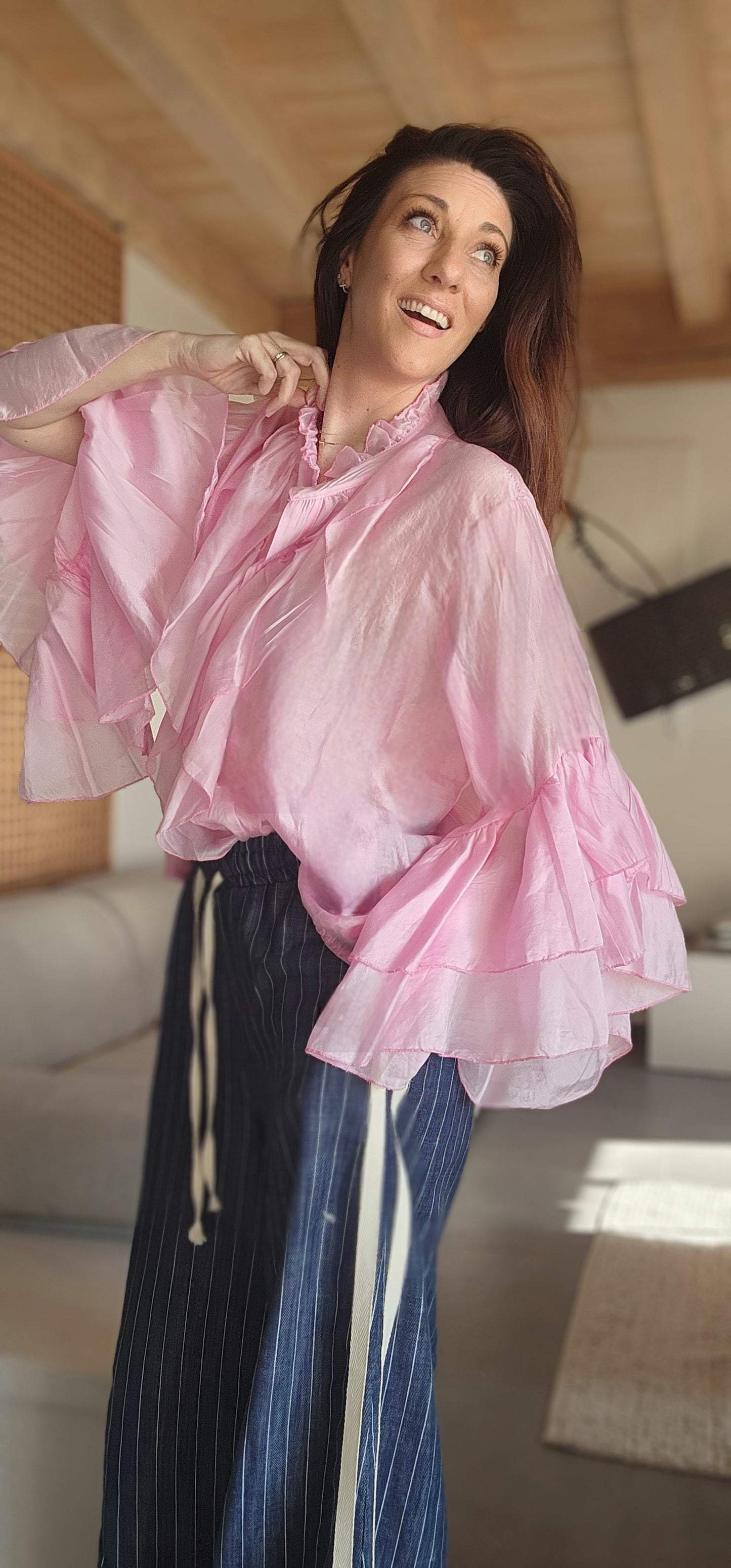 Chemise IBIZA Rose Unie
