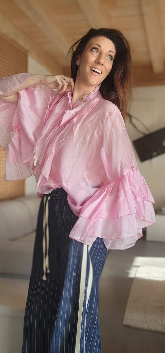 Chemise IBIZA Rose Unie