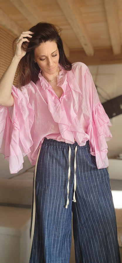Chemise IBIZA Rose Unie