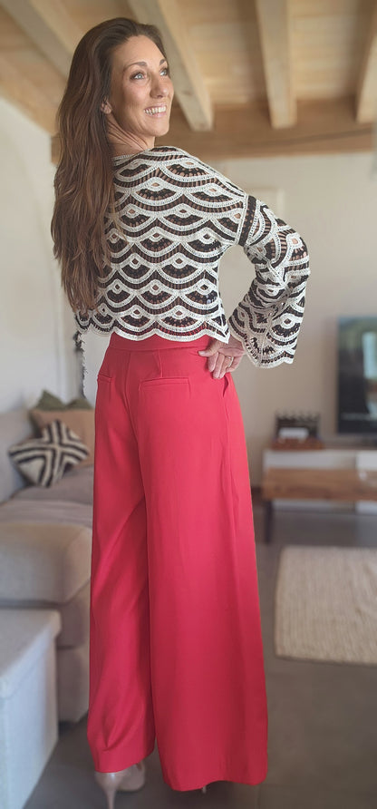 Pantalon KARINA ROUGE