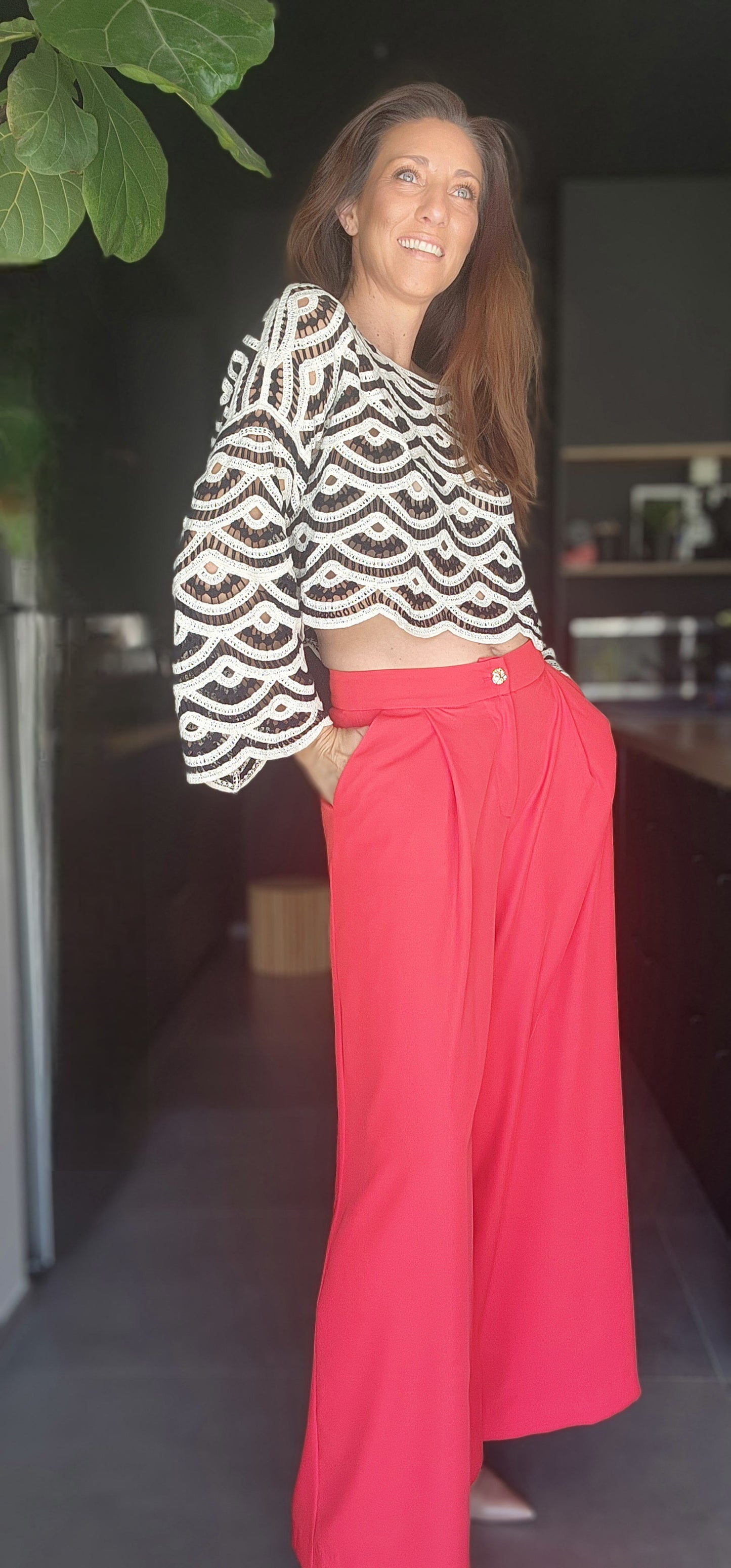 Pantalon KARINA ROUGE