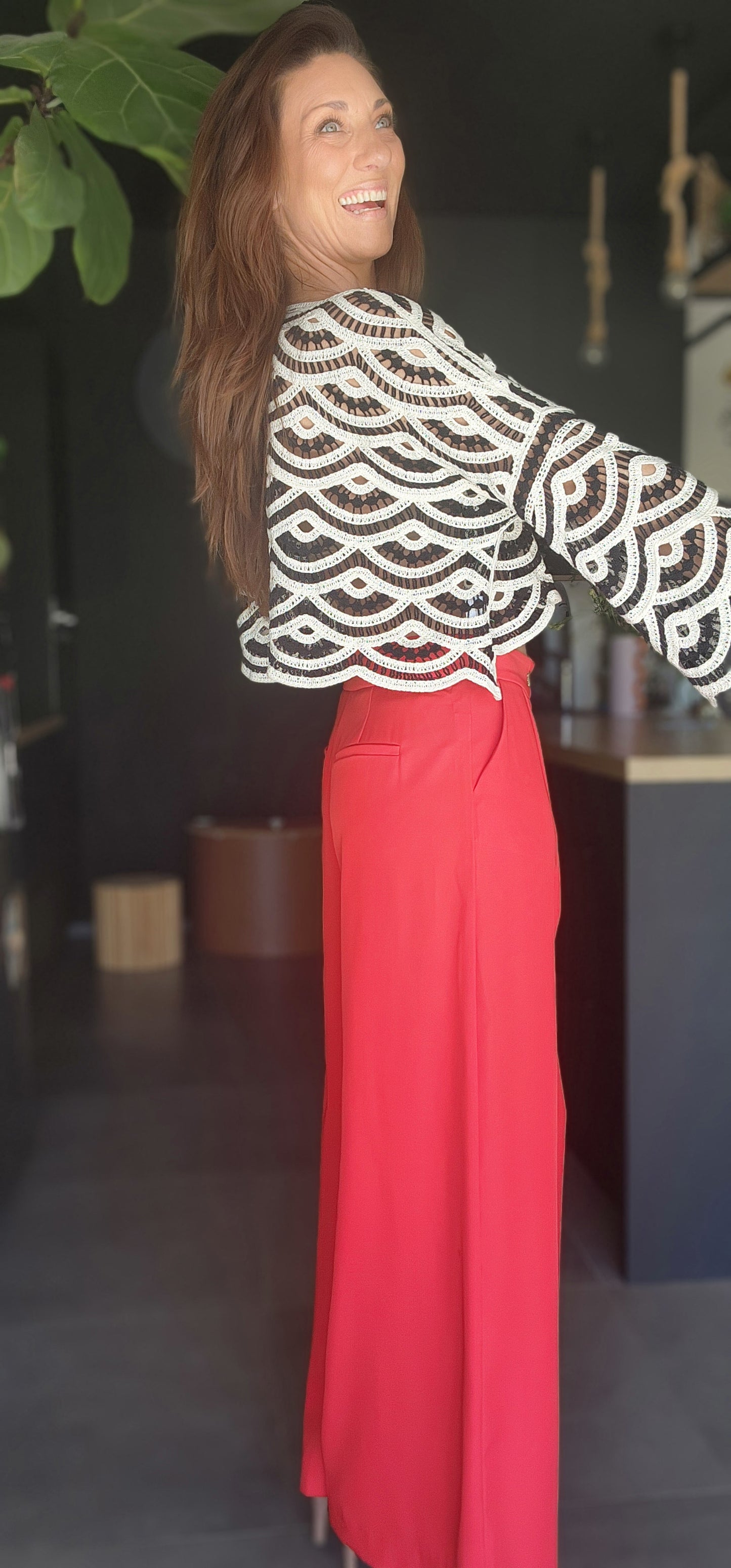Pantalon KARINA ROUGE