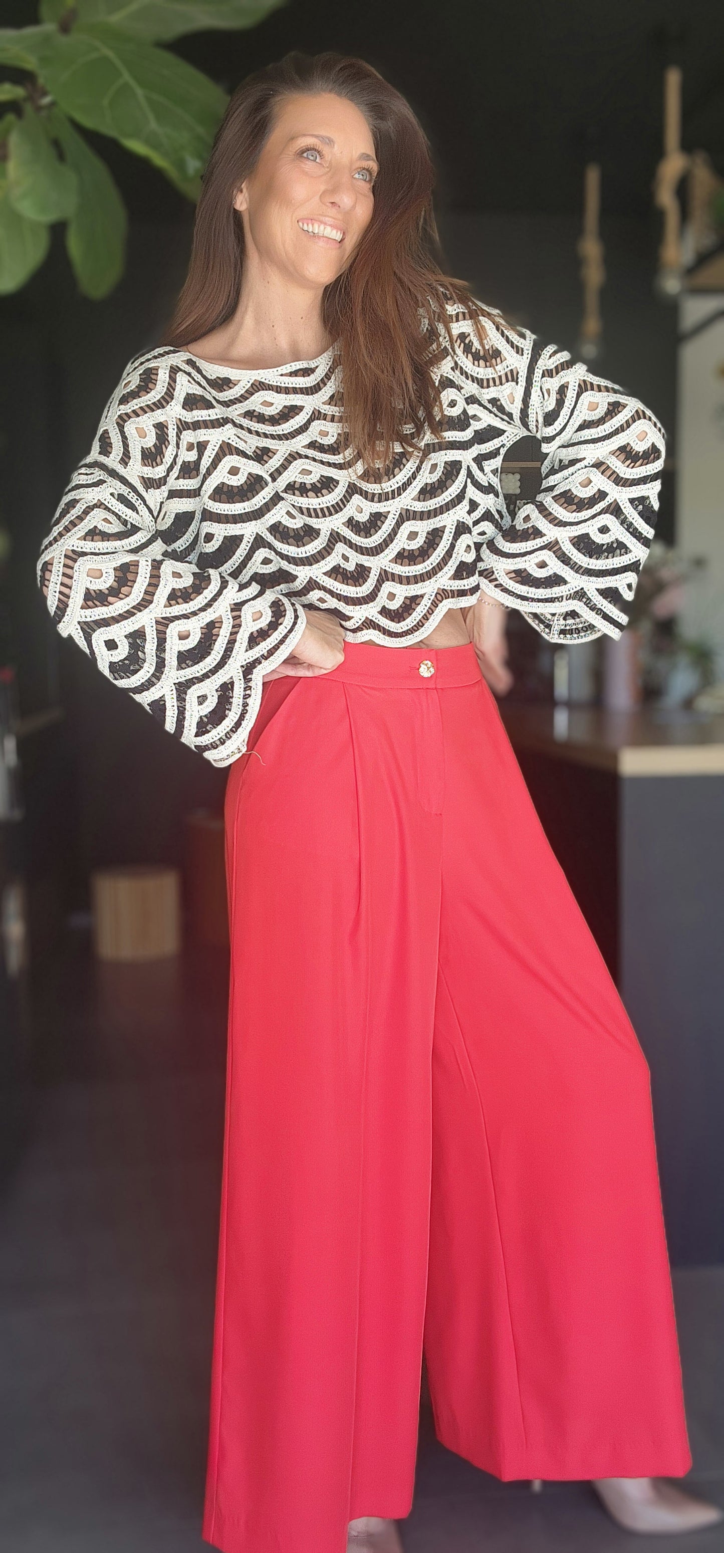 Haut crochet MALLORCA Noir