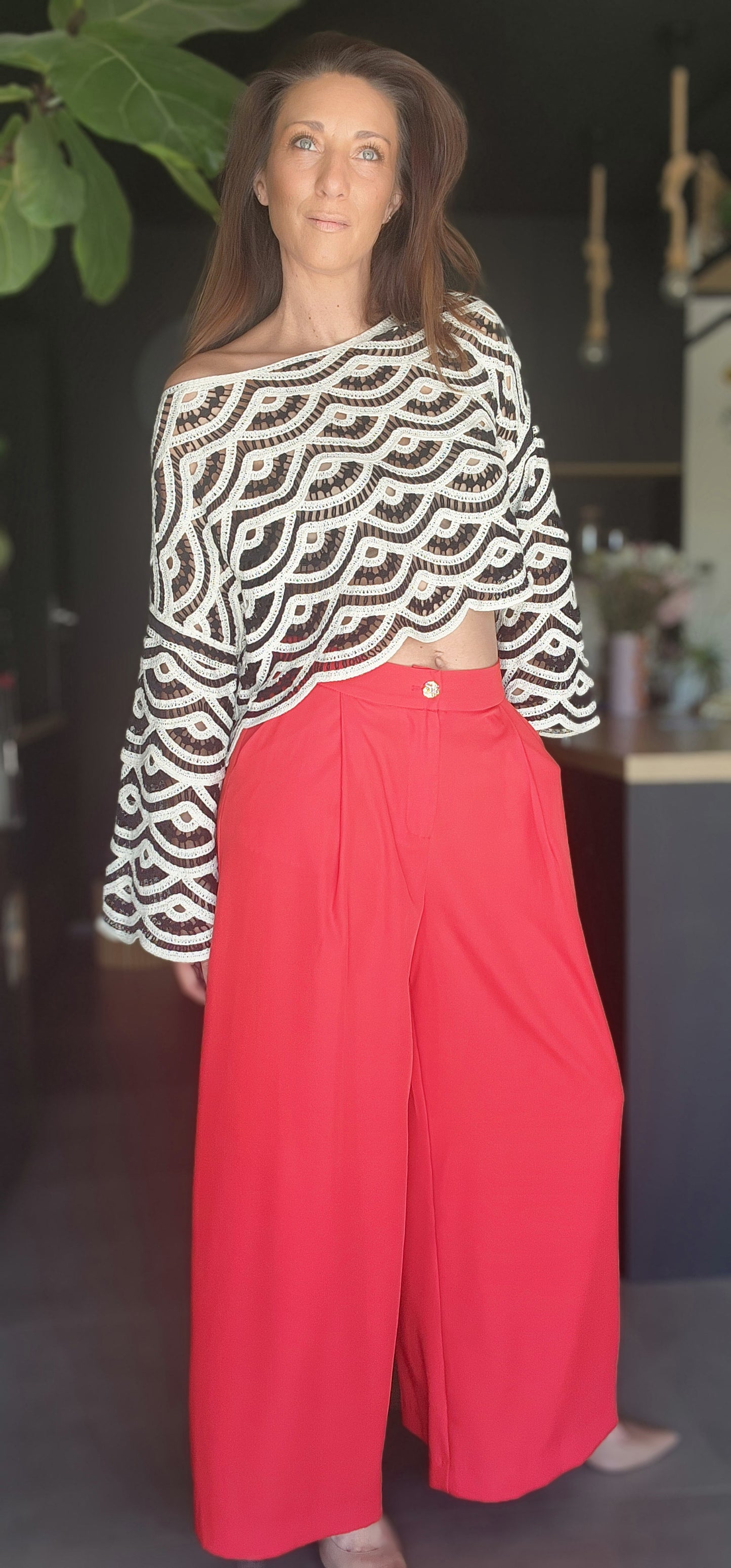 Pantalon KARINA ROUGE