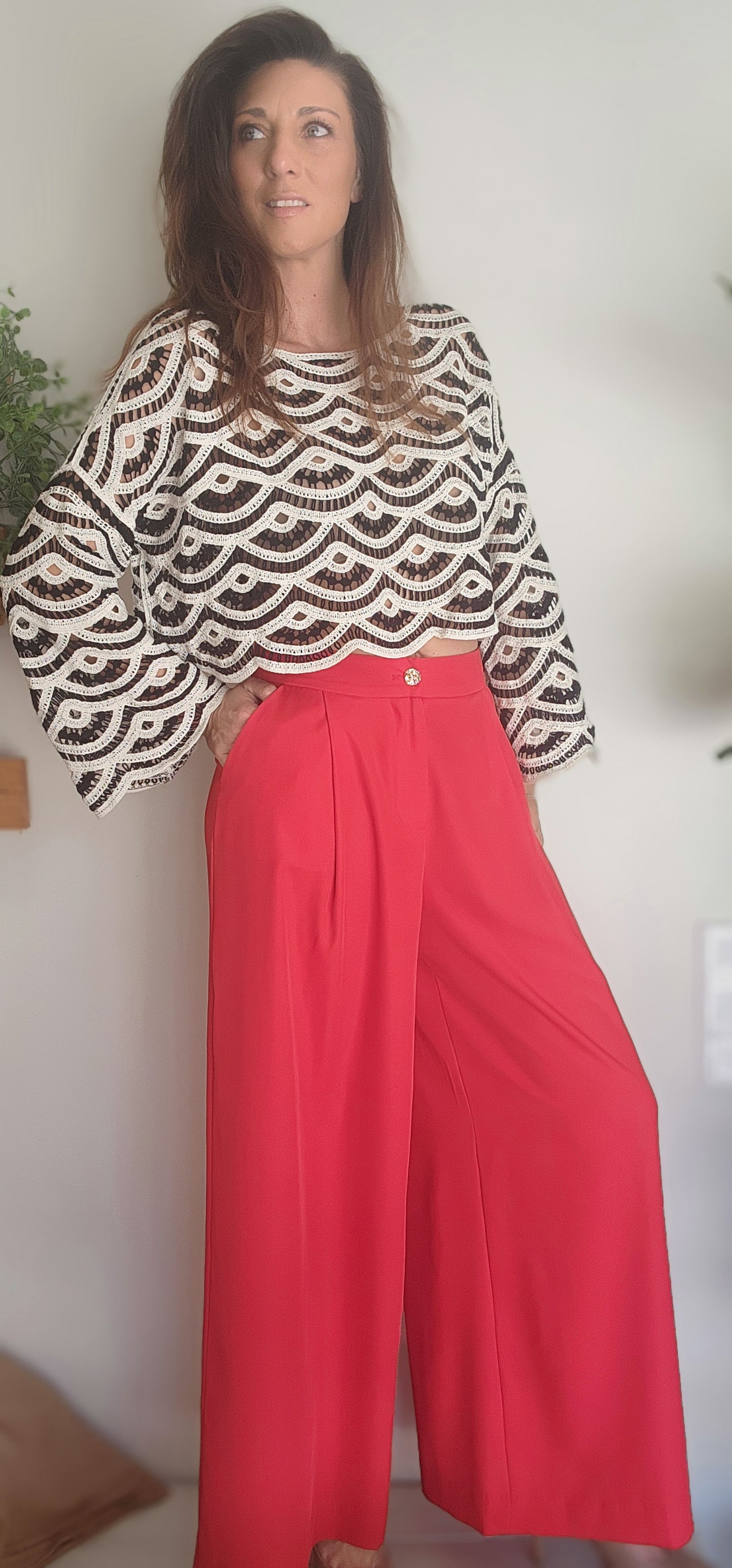 Pantalon KARINA ROUGE