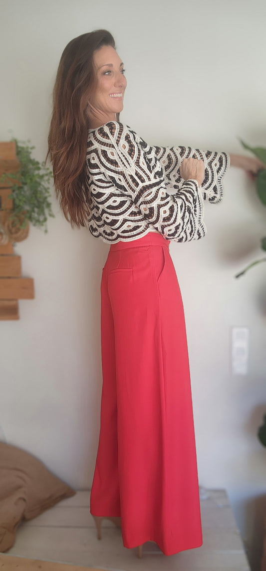 Pantalon KARINA ROUGE
